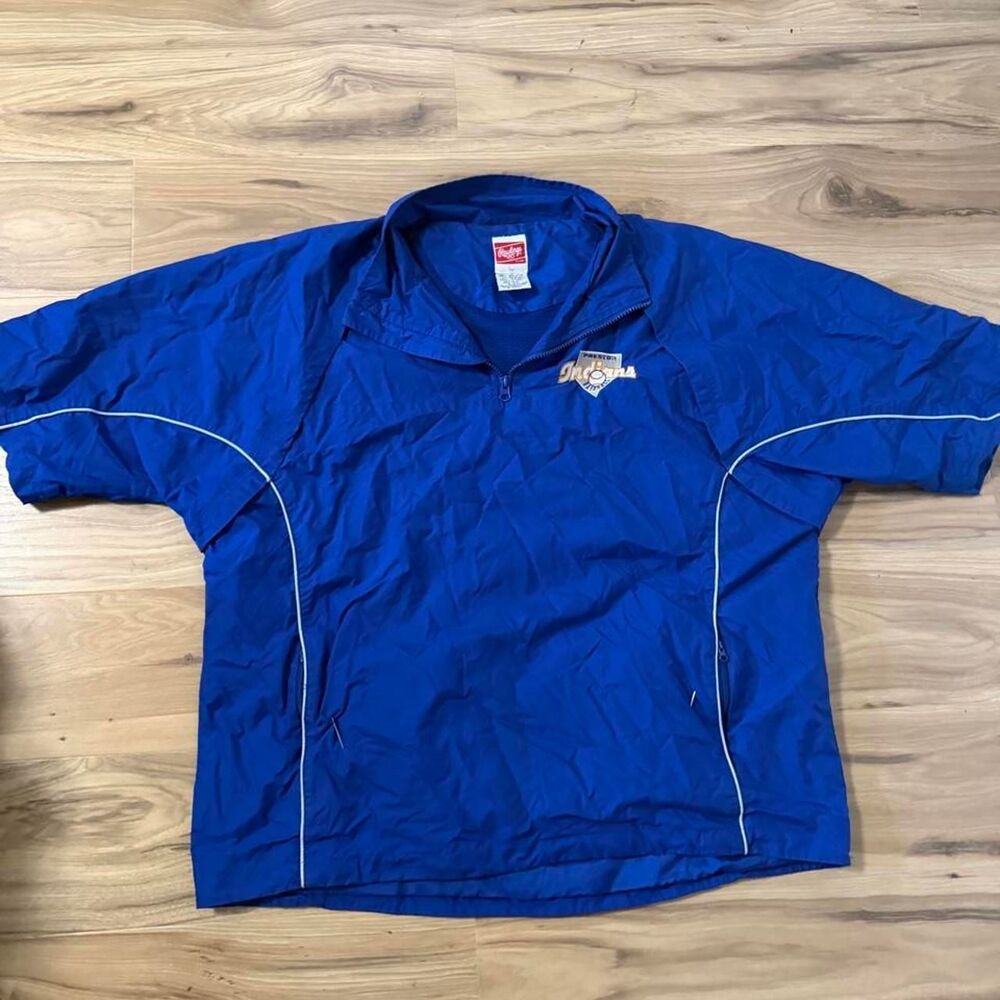 Vintage 00s Rawlings baseball pullover embroidered size XL